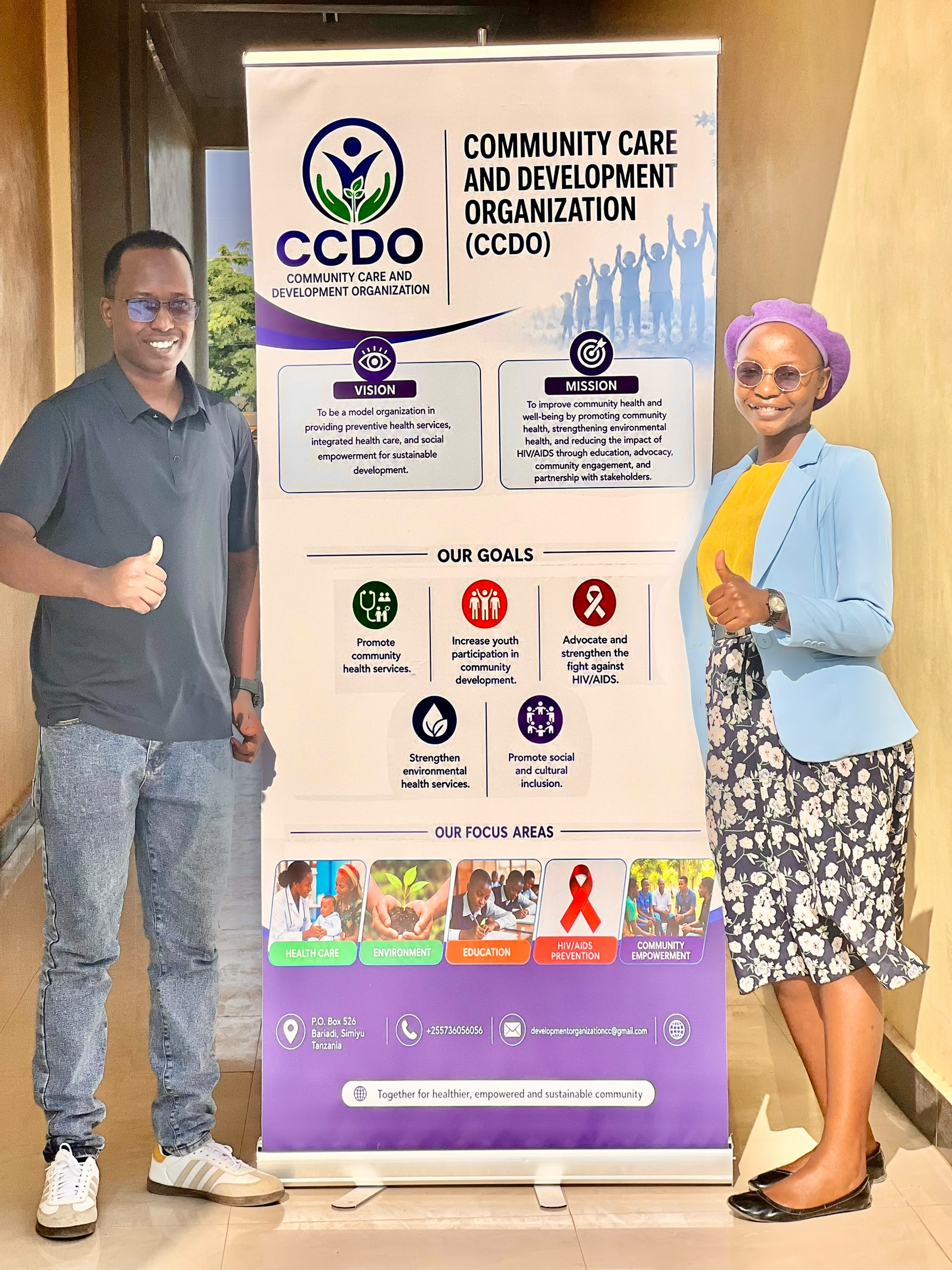 CCDO Leaders on community outreach